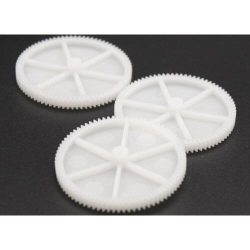 1180A Plastic Gear (Thickness) 0.5 Modulus Big Gear 80 Toy Gear DIY Plastic Spur Gear