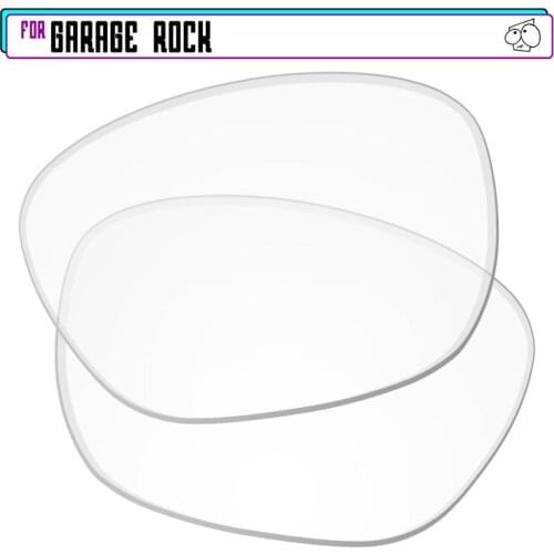 EZReplace Polarized Replacement Lenses for - Oakley Garage Rock Sunglasses - HD Clear