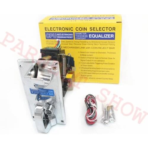 Alloy Panel CL530 CPU Coin Selector Intelligent Coin Acceptors electronic coin validator Coin Game Machine For Vending Machine