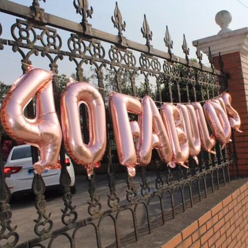Happy Forty 40th Birthday party Decoration 40 and Fabulous Banner 50th 60th rose gold balloons bunting