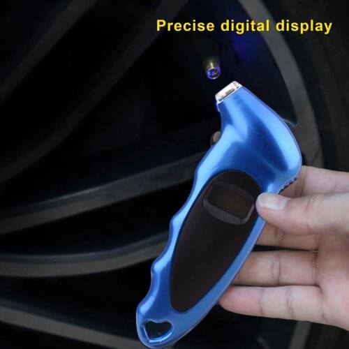 Universal Tire Pressure Gauge With Backlit LCD Car Truck Accessory High-precision Tire Pressure Gauge For Vehicles 2021