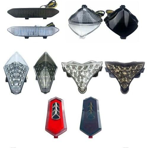 Integrated LED Brake Tail Light Turn Signals For YAMAHA YZF R1 YZF-R1 2002-2019