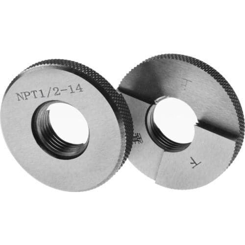 High precision Thread Ring gauge NPT pipe thread Ring gauge Precision External Screw Gage Fine,Pitch Thread Test Tool 1pcs