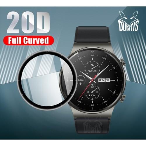 20D Curved Edge Protective film For Huawei Smart Watch GT 2 Soft Screen For Huawei GT 2 Pro Protector Accessories (Not Glass