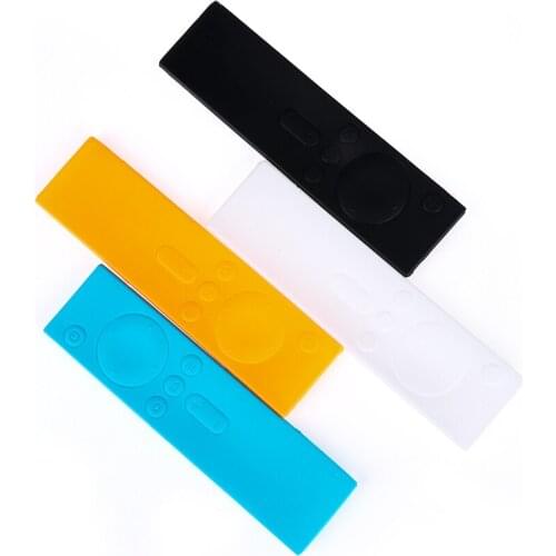 1PC Remote Cases For Xiaomi Voice Soft Silicone Protective Case for Mi Remote Rubber Cover for Xiaomi Remote Control Mi TV Box