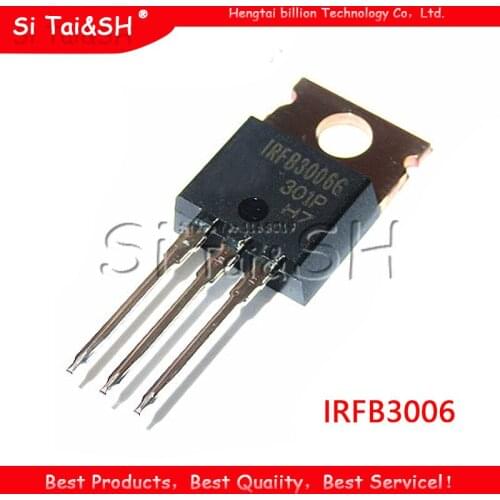 5pcs/lot IRFB3006PBF TO-220 IRFB3006 TO220 60V 195A MOSFET N-channel logic level gate new original