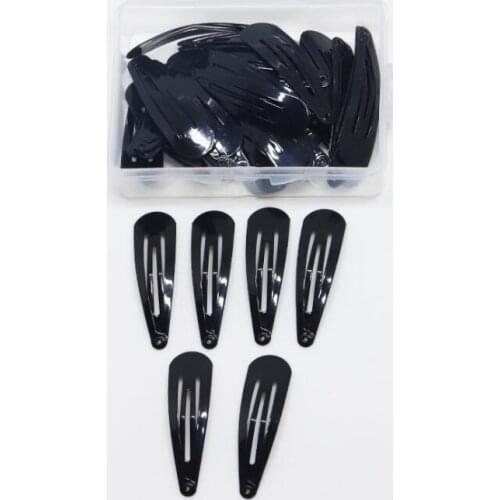 50 pcs hair clips Girls Snap Hair Clips Small No Slip Metal Hair Barrettes Hair Pins Kids Hair Accessories in Box