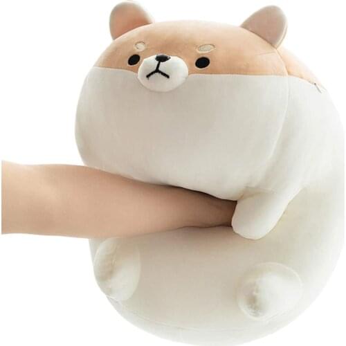 50CM 40CM Lovely Corgi Dog Plush Toys Stuffed Soft Kawaii Animal Cartoon Pillow Dolls Gift For Kids Baby Children Plushies Cute