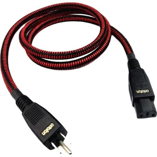 Audiophile Ortofon PSC-4500XG sterling silver high-resolution power cable with Rhodium plated US version power plugs