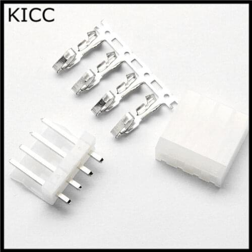 CH3.96 10P Straight pin Connecting terminal CH 3.96mm 10Pin Connector Plug+Socket+Metal reed 20Sets