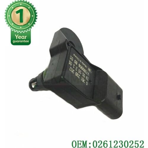 For BMW F20 F30 Mini R55 R56 R57 Manifold Pressure Sensor Map OEM 0261230252 13627599906