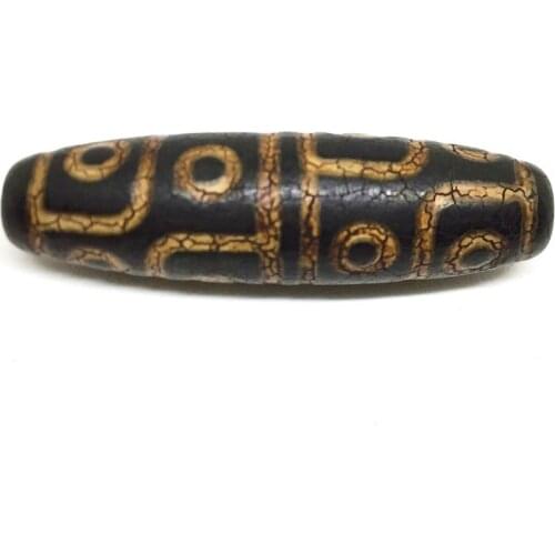 Old Black Color Natural Agate 6eyes 8eyes 9eyes 12eyes Amulet Tibetan Dzi Beads Loosing Beads for Bracelet and Necklace Making