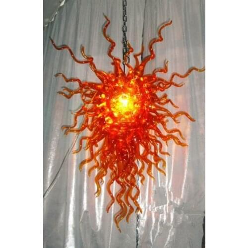 Superior Design European High Ceiling Living Room Crystal Murano Glass Pendant Lights