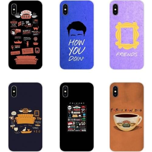 Central Perk Coffee friends tv show Silicone Phone Case Cover For Samsung Galaxy A3 A5 A7 A9 A8 Star A6 Plus 2018 2015 2016 2017