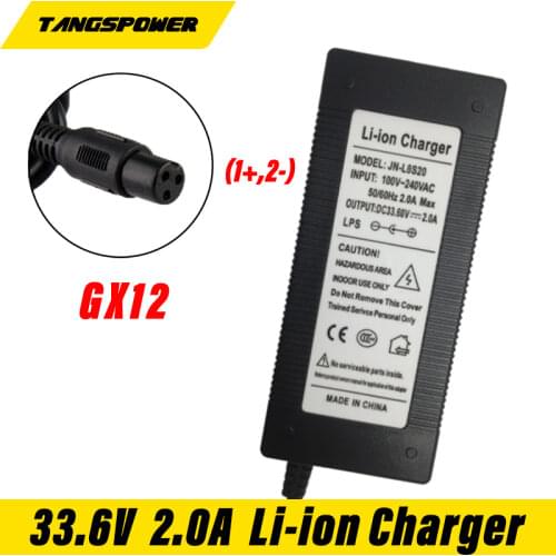 33.6V 2A Charger for 8S 28.8V Smart Li-ion Battery Charger 29.6V Lithium polymer battery High quality charger