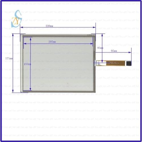 ZhiYuSun XWT1834 220mm*171mm New 10.4 inch 5 lines Touch Screen 220*171 this is compatible Industry touch incloud USB card