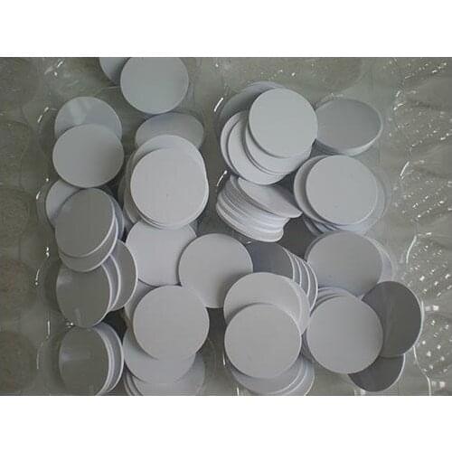 RFID IC round card, Waterproof IC Tag 13.56M 1k memory, Diameter 25mm min:10pcs