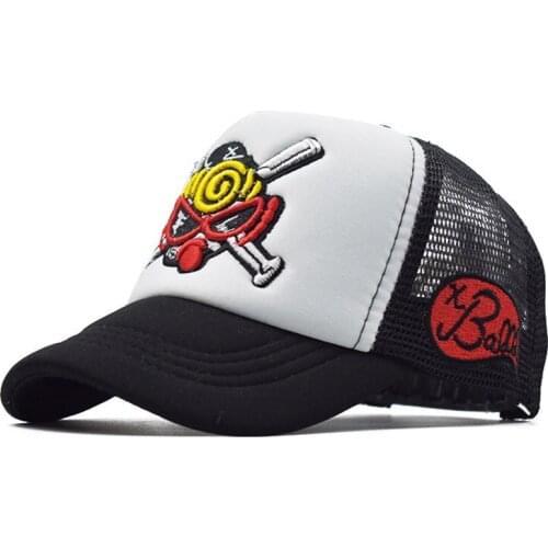 Good Quality Childrens Caps Student Sun Sports Hat Net Cap 3D Embroidered Bird Children Baseball Cap for Boy&girls Summer Spring