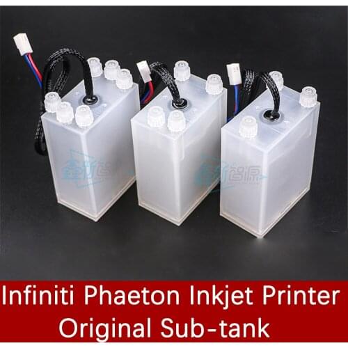 Solvent Printer Ink Cartridge for Infiniti Phaeton Inkjet Printer Ink Sub Tank 3 Outlets 4 Outlets 6 Outlets Seiko Head Sub-tank