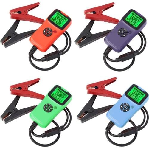 Digital 12V Car Battery Test Analyzer CCA Voltage Tester LCD Battery Test Tool For Car Quick Cranking Charging Diagnostic