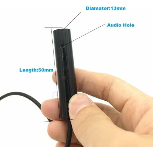 Geniuspy UTC Cylindrical Super Mini Bullet 13*50MM 2MP Ahd Camera Covert1080P 4 IN 1 AHD TVI CVI CVBS Video Output With Audio