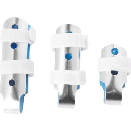 Finger Brace Support Posture Corrector Aluminium Finger Hand Splint Recovery Injury Pain Bending Deformation Correction Bandage