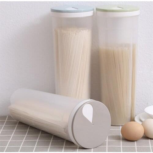 Airtight Food Storage Containers Pasta Box Multigrain Sealed Cans Plastic Cereal Containers With Lid for Kitchen Storage