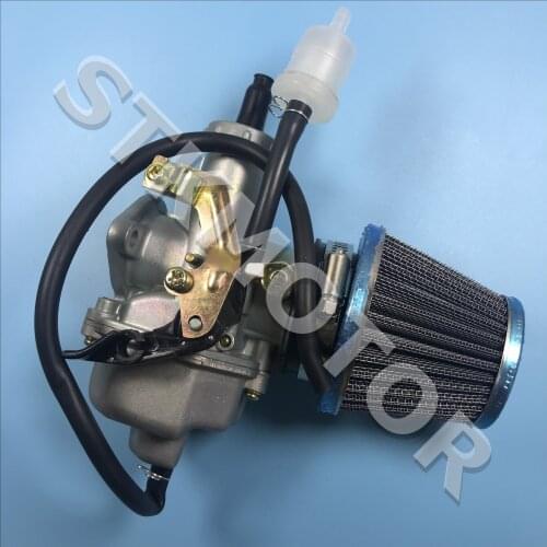 30mm Carburetor PZ30 Carb With Air Filter 200cc 250cc Cable Choke Dirt Bike ATV Taotao SunL JCL