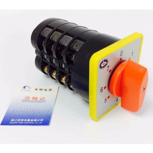 LW5-16R6206/4 Rotating Universal Change-over Switch 7 Archives 4 Layer 4 Point