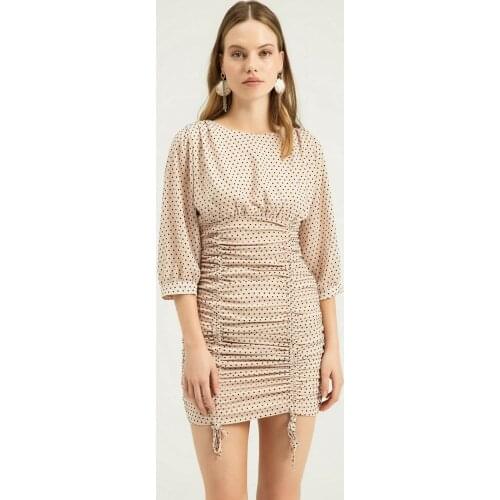 QUZU Summer Polka Dot Dresses