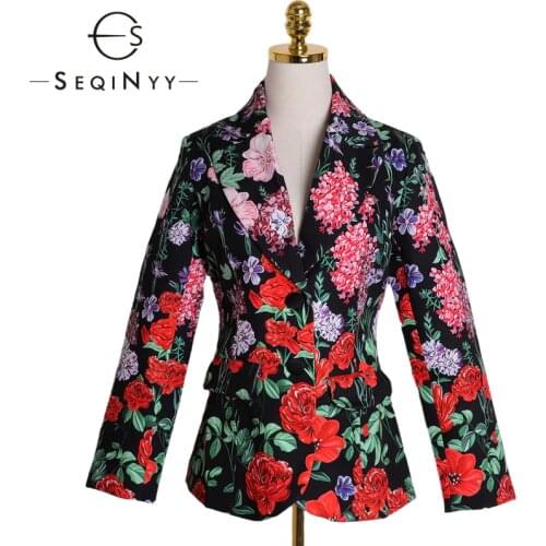SEQINYY Women's Office Blazers