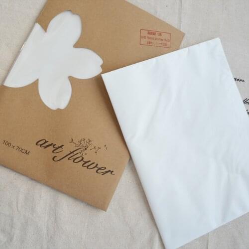 Silk plain wrinkle satin solid color satin cloth flower iron DIY fabric high-end silk flower material (sizing)