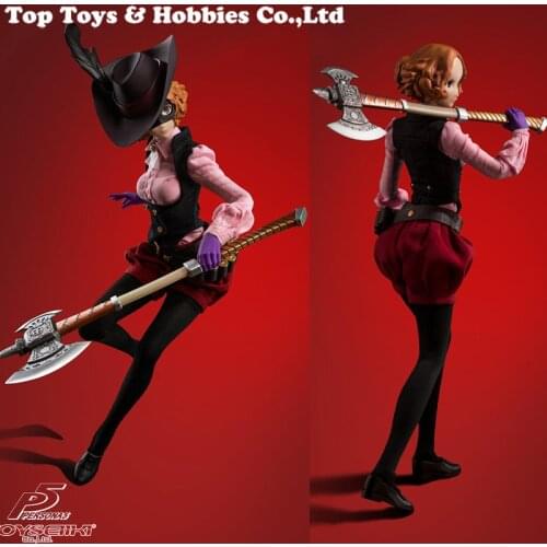In Stock 1/6 Scale TS08 Collectible PERSONA 5 NOIR Seamless Female Action Figure Model for Fans Gifts