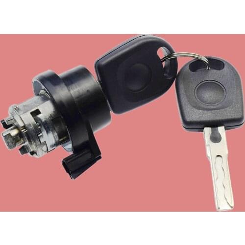 Car Ignition Switch Lock Barrel Cylinder With keys Fit For VW Golf 5 Jetta 3 T5 Transporter Caravelle Skoda Octavia 2 107905855C