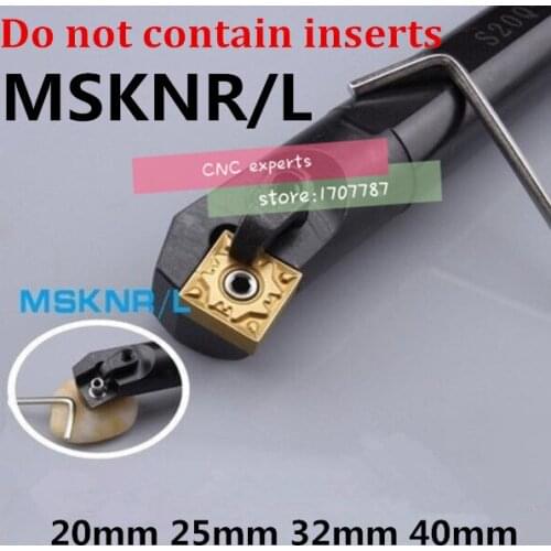 1PCS S20R-MSKNR12 S25S-MSKNR12 S32T-MSKNR12 S40T-MSKNR12 MSKNL12 20mm-40mm CNC Internal Turning tools