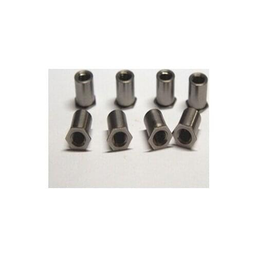 100PCS M4*8 MM Flat Hex Rivet Nut Rivnut Insert Nutsert column Nut