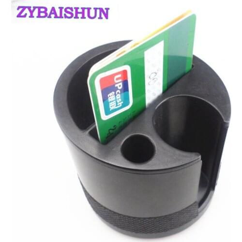 Car Cards for Coin Cup Seat Storage Box Auto Accessories for Suzuki SX4 SWIFT Alto Liane /Grand Vitara/ Jimny/ SCross/ Splash