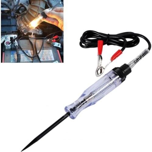 Car Safety Electrical Circuit Tester Long Pencil Pen Detector Probe Repair Tool