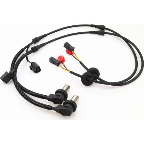 FHAWKEYEQ 2 Pcs R & L ABS Wheel Speed Sensor Harness Cable For A6 A4 Avant VW Passat 00-05 8D0 927 803 B 8D0 927 803B 8D0927803D