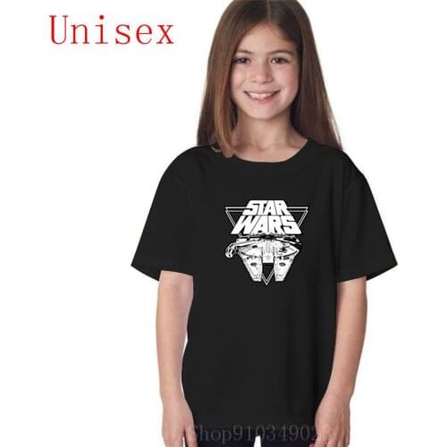 Millennium-Falcon in Action boys t shirts children clothes kids clothes boys clothes kids clothes girls kids tshirts boys short