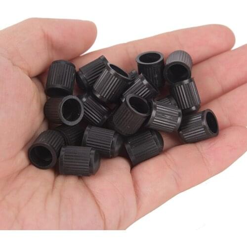 20PCS Bicycle Valve Caps Truck Car Bike Tire Valve Stem Dust Covers Plastic Dustproof Valve Caps Bike Bicycle Accessories