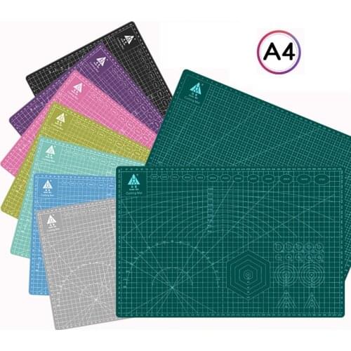 A4 Pvc Cutting Board Mat Patchwork Mat Cutting Mat Patchwork Tool Manual Diy Tool Double-sided Self-healing Engraving Version