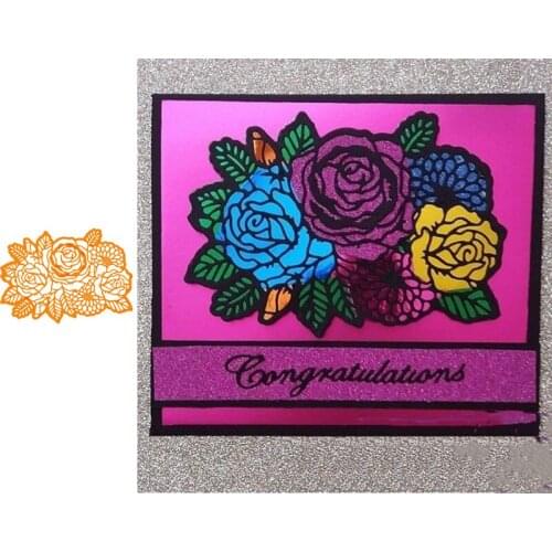 Lace Flower Frame Metal Cutting Dies for Scrapbooking 2019 Paper Craft Embossing Die Card Making Stencils Knife Mould