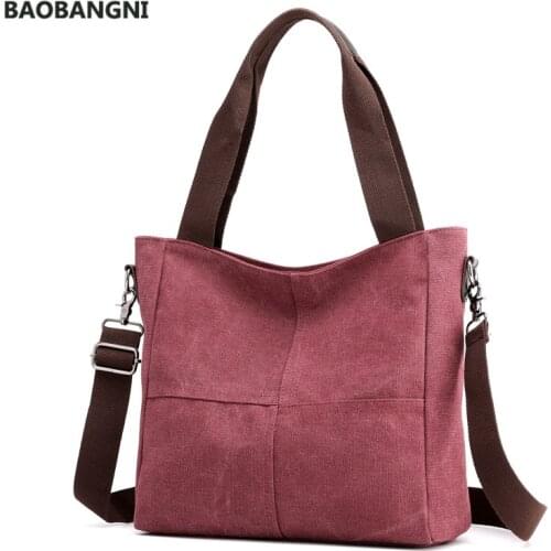 New Womens Bag Canvas Handbag Messenger Bag Women Designer Womens Handbag Fashion Purse Female Shoulder Cloth Bag