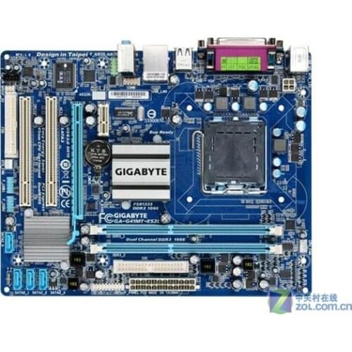Original motherboard Gigabyte GA-G41MT-ES2L DDR3 LGA 775 G41MT-ES2L 8GB USB2.0 VGA G41 Desktop USED motherboard