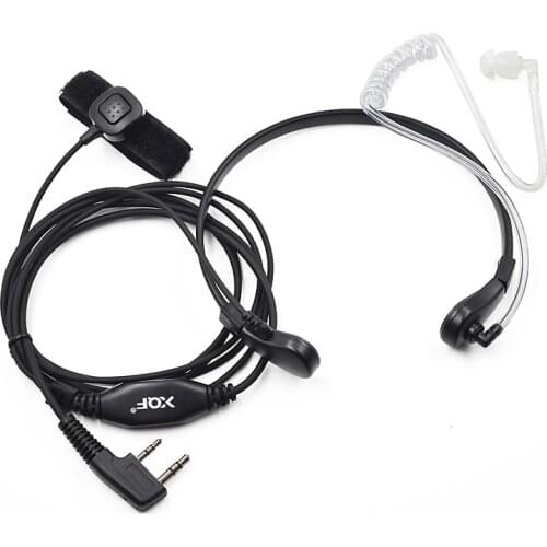 Throat Microphone Walkie Talkie Headset PTT for Portable CB Radio Baofeng UV-5R UV 82 GT-3 UV-B5 BF-888S UV-6R UV-5RE Plus New