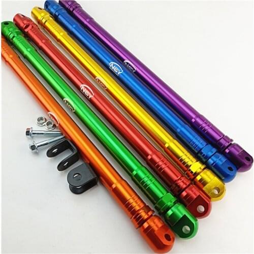 Motorcycle Scooter Frame Reinforce Strength Rod Cnc Adjustable For Yamaha Honda Scooter Rsz Jog Bws Cygnus Racing Modify