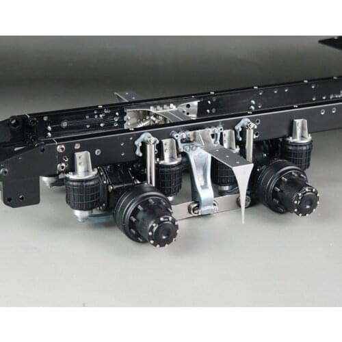 Rc Car Chassis Frame Option Part Eight Airbags Suspension Sets For 1/14 Model Cars TAMIYA SCANIA Mercedes 3363 VOLVO MAN TGX DIY