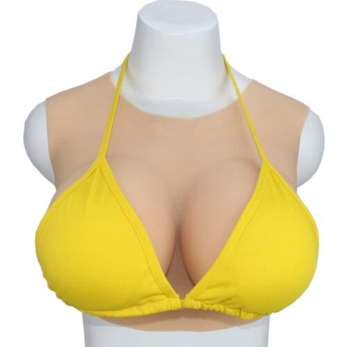 RAOPIN Realistic Silicone Breast Forms Fake Boobs Bodysuit BreastPlate Tits Tetas For Crossdressers Shemale Transgender drag s