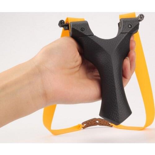 Big Power Resin Slingshot Outdoor Hunting Aiming Slingshots Powerful Catapult with Rubber Band Shooting Sling Shot